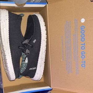 Brand New Wendy Chambray Hey Dudes Black